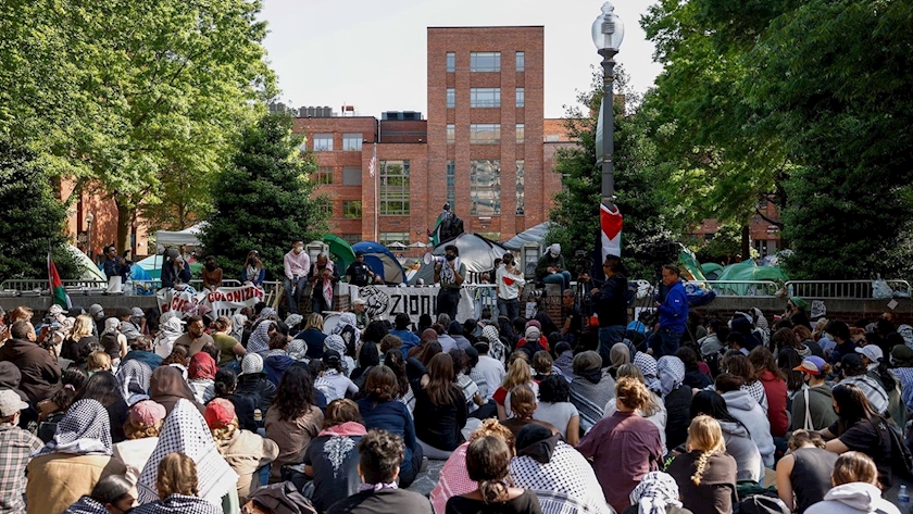 Pro-Palestinian protests spread at US colleges