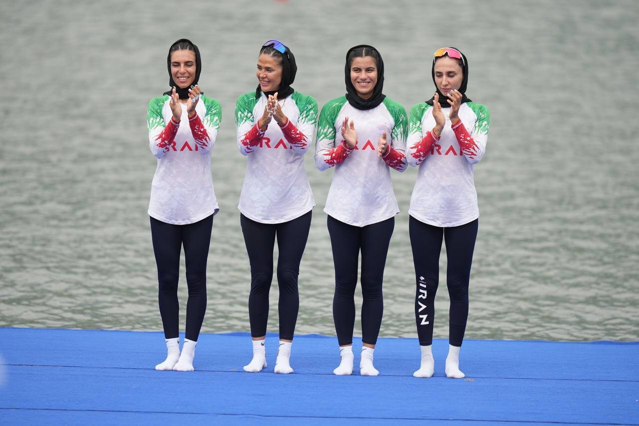 Iranian rowers win medals in 2024 Asian Rowing Championships