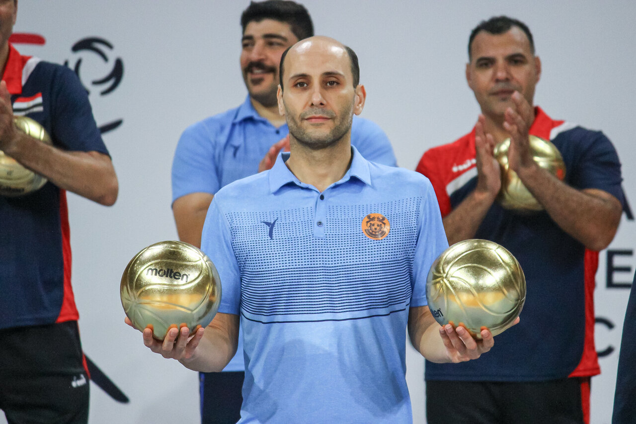 Sitting volleyball captain Alipourian feels at peace