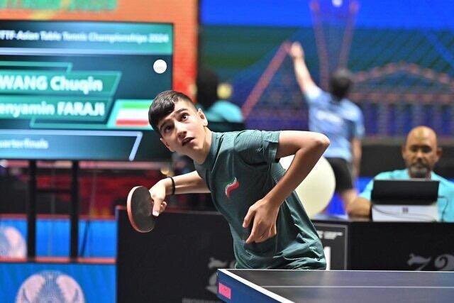 Iran’s table tennis players advance in ITTF ranking