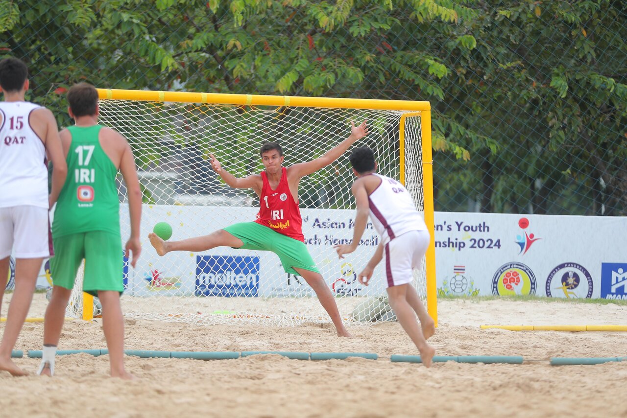 Iran down Qatar in Asian Men’s Youth Beach Handball C’ship