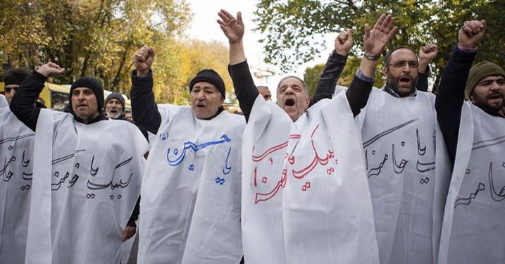 Martyrdom shrouds gifted to Iran state TV guests spark outrage