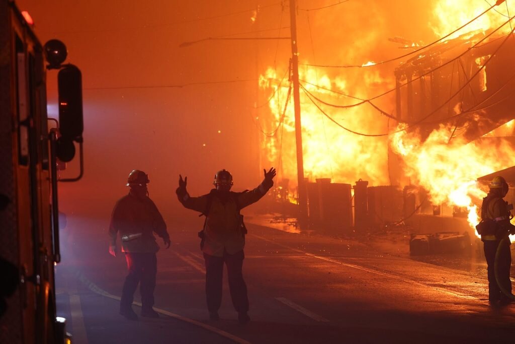 LA fires cast doubt on 2028 LA Olympics