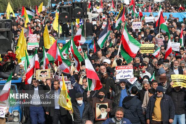 Nationwide rallies in Iran as Gaza secures ceasefire