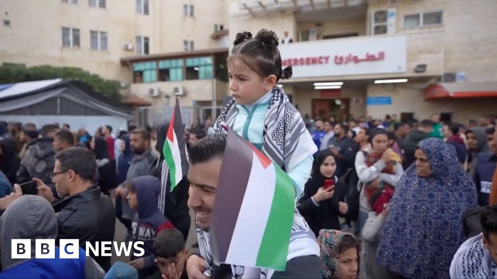 Cautious celebrations in Gaza as ceasefire begins