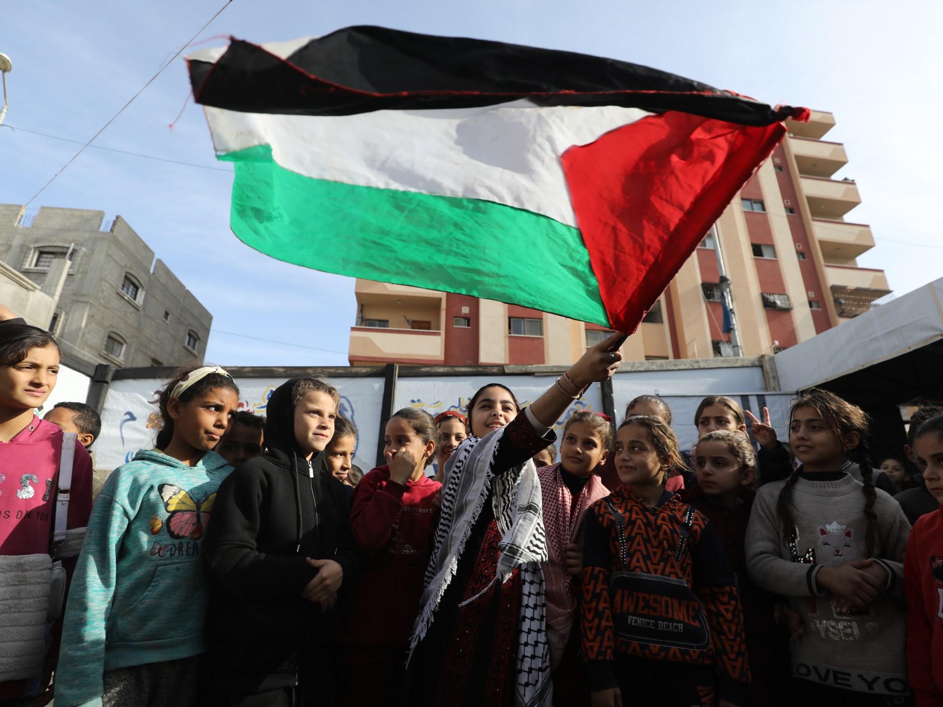 Palestinians in Gaza celebrate the ceasefire | Israel-Palestine conflict News