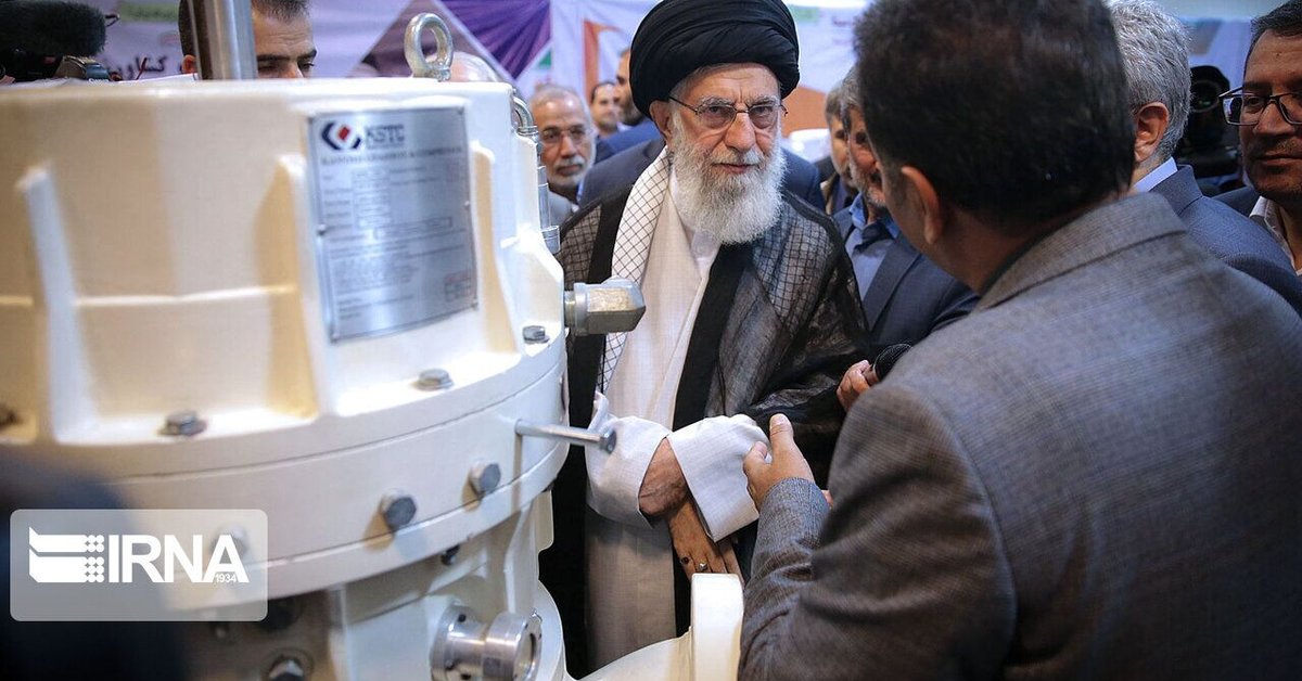 Khamenei visits expo held at high-security compound at his residence