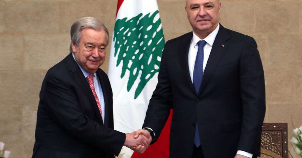 Guterres says Lebanon nearing ‘hopeful future’ as truce deadline looms