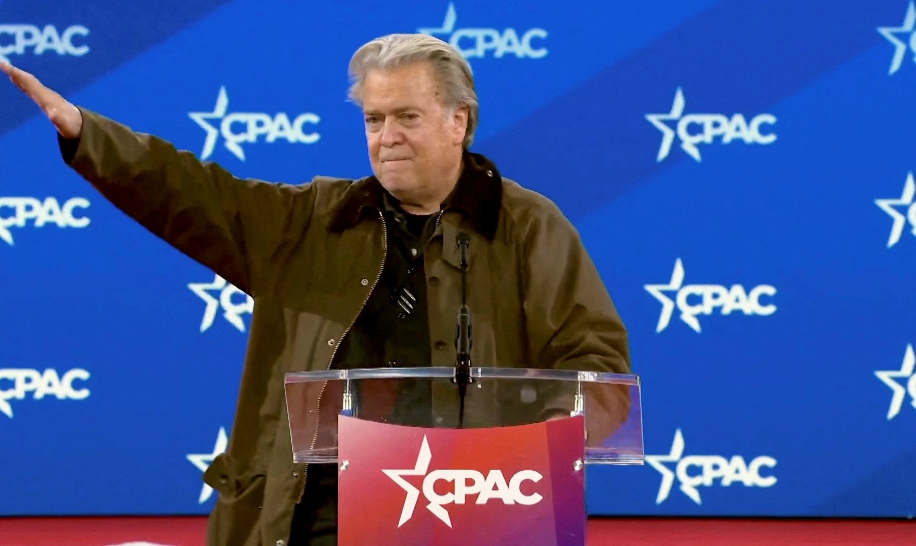 France’s Bardella cancels CPAC speech after Steve Bannon’s ‘Nazi’ gesture | News