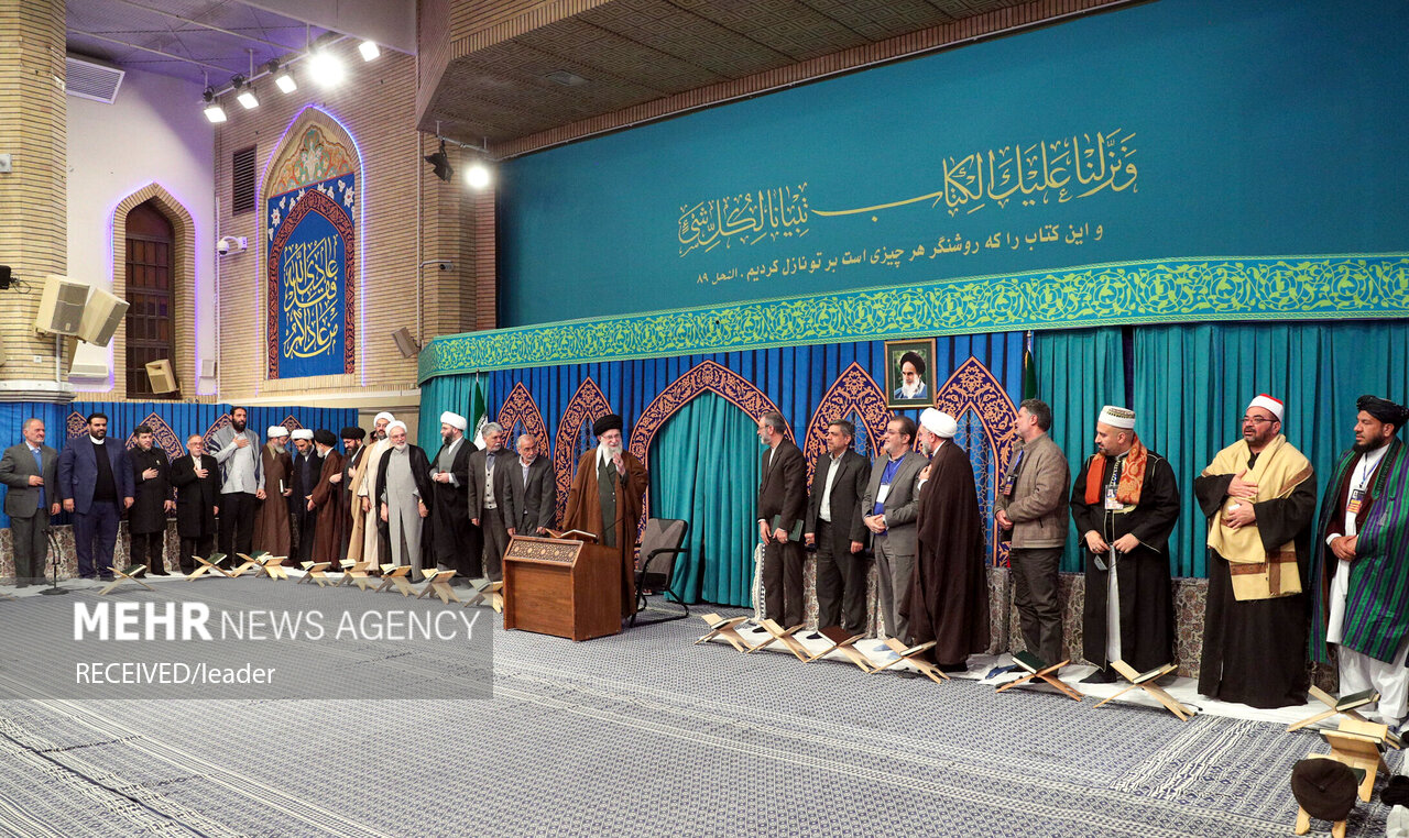 Mehr News Agency – Leader receives participants of 41st Iran Intl. Quran Contest