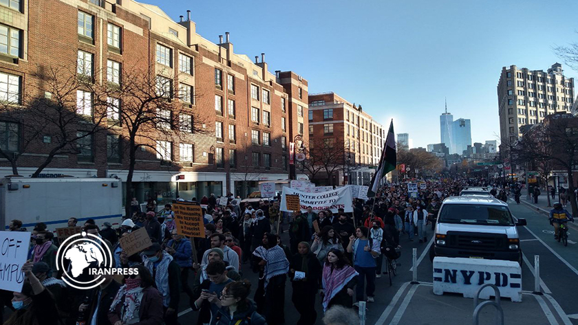 NYC Protesters Demand Release of Palestinian Activist Mahmoud Khalil