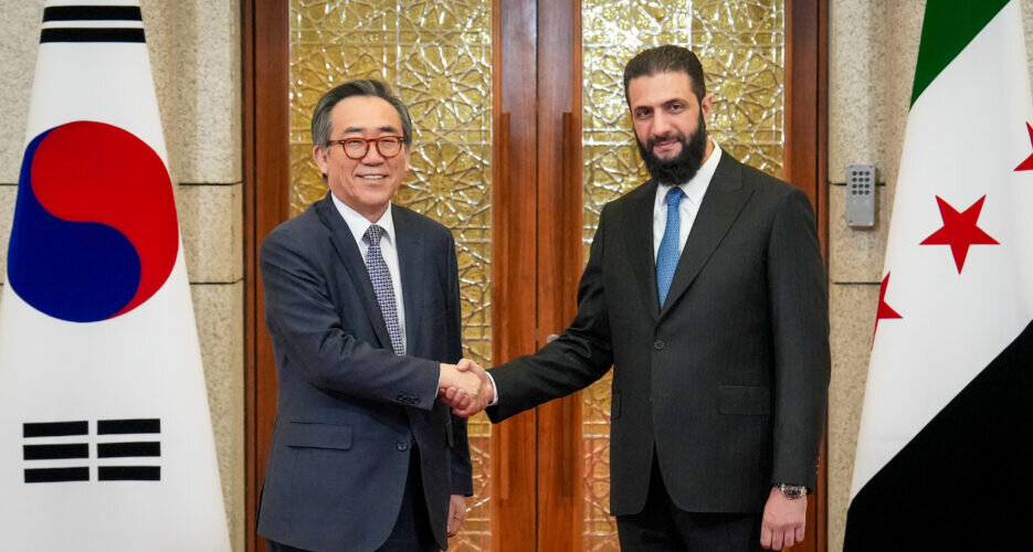 Syria and South Korea establish formal diplomatic relations