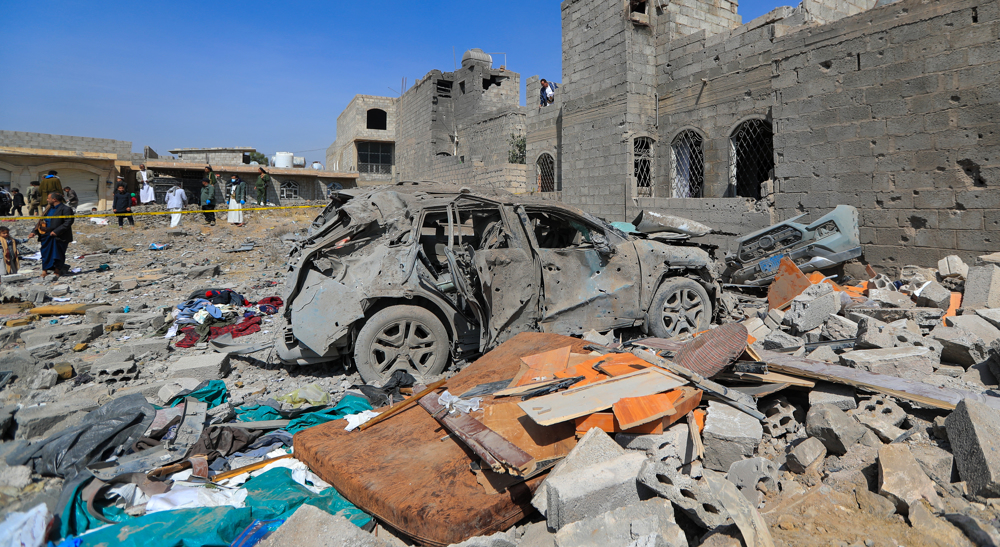 Three civilians killed in Sanaa as US intensifies attacks on Yemen