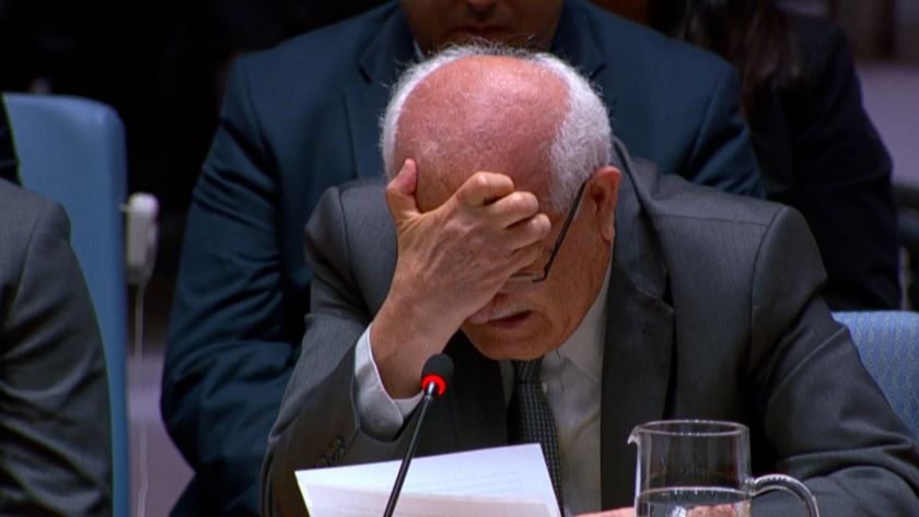 Palestinian UN Envoy Breaks Down in Plea to Stop Gaza Genocide