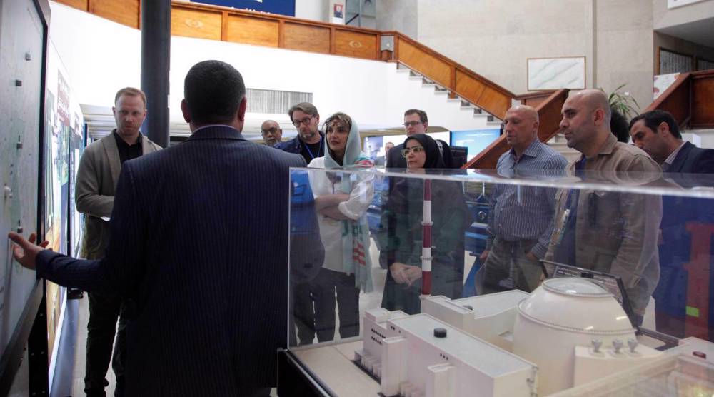 AEOI spox stresses Iran’s enrichment right in meeting with Sobh Festival guests