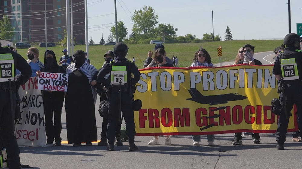 Canadians urge halt to arms sales to Israel amid weapons convention