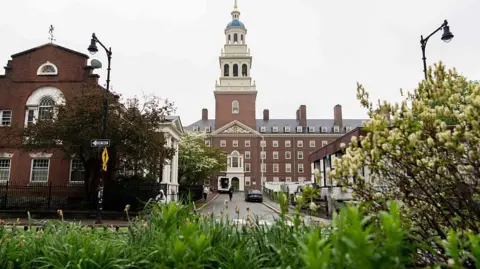 Getty Images An exterior view of Harvard University