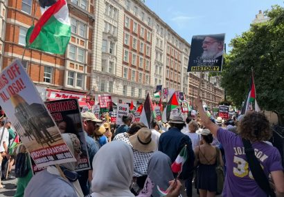 ‘Hands off Iran’: Hundreds rally in London to protest Israeli aggression ‘Hands off Iran’: Hundreds rally in London to protest Israeli aggression