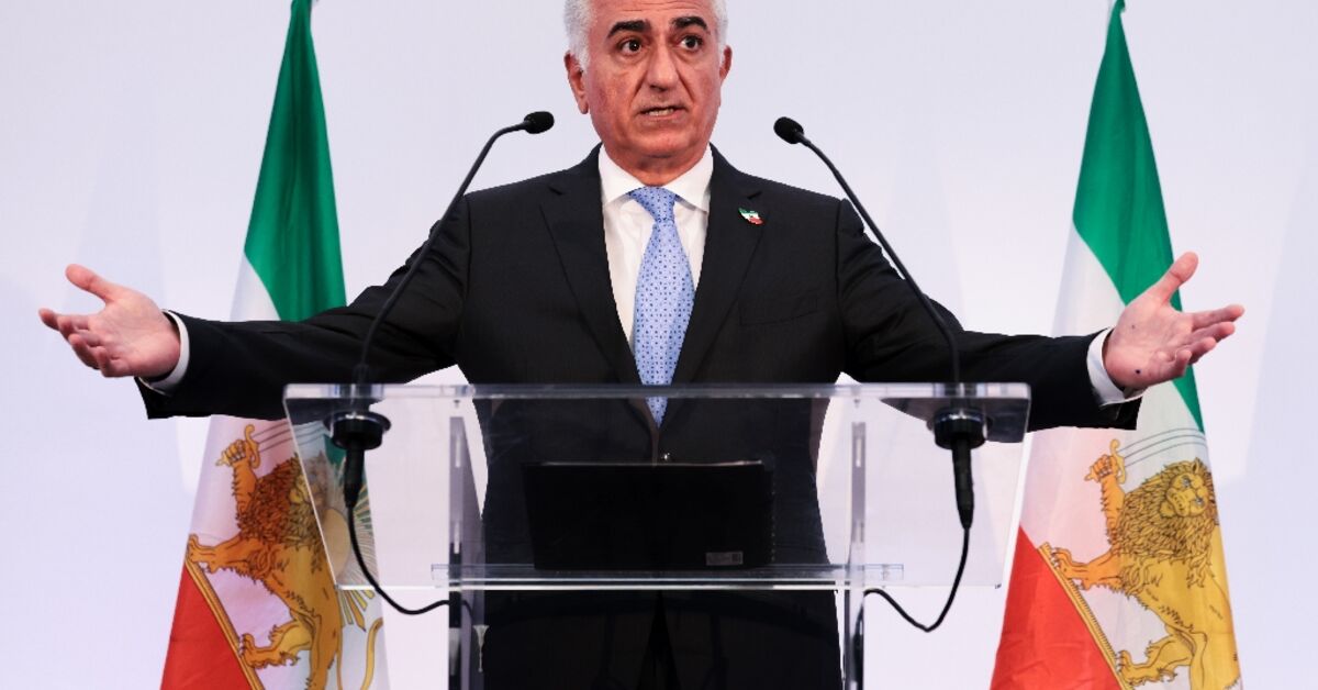 Son of Iran shah warns against Khamenei ‘lifeline’ at ‘Berlin Wall moment’