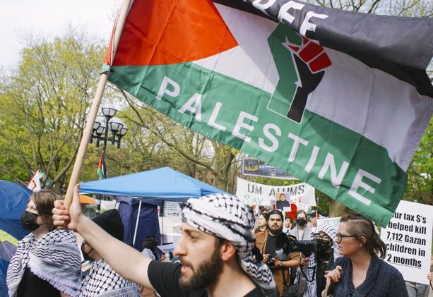Undercover investigators surveilling Michigan University students protesting Gaza war