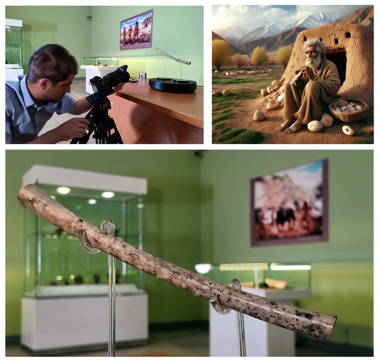 Sang-e Chakhmaq’s 8,000-year-old flute featured in museum’s new video project