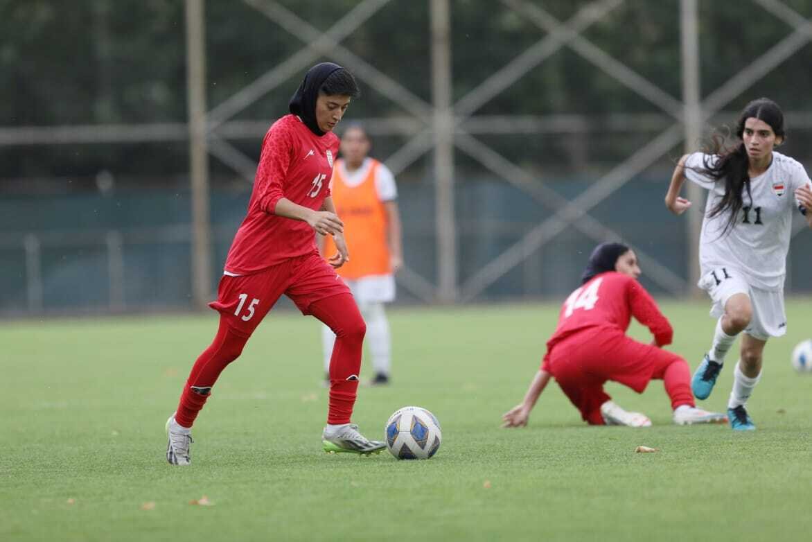 Iran’s women’s football team victorious over Iraq in friendly