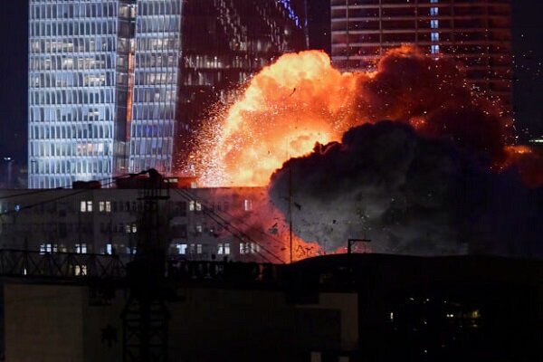 Iranian missile hits near US embassy in Tel Aviv
