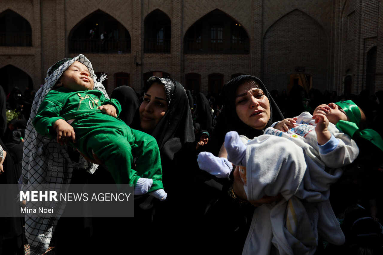 Tabriz marks Hosseini Infants Ceremonies