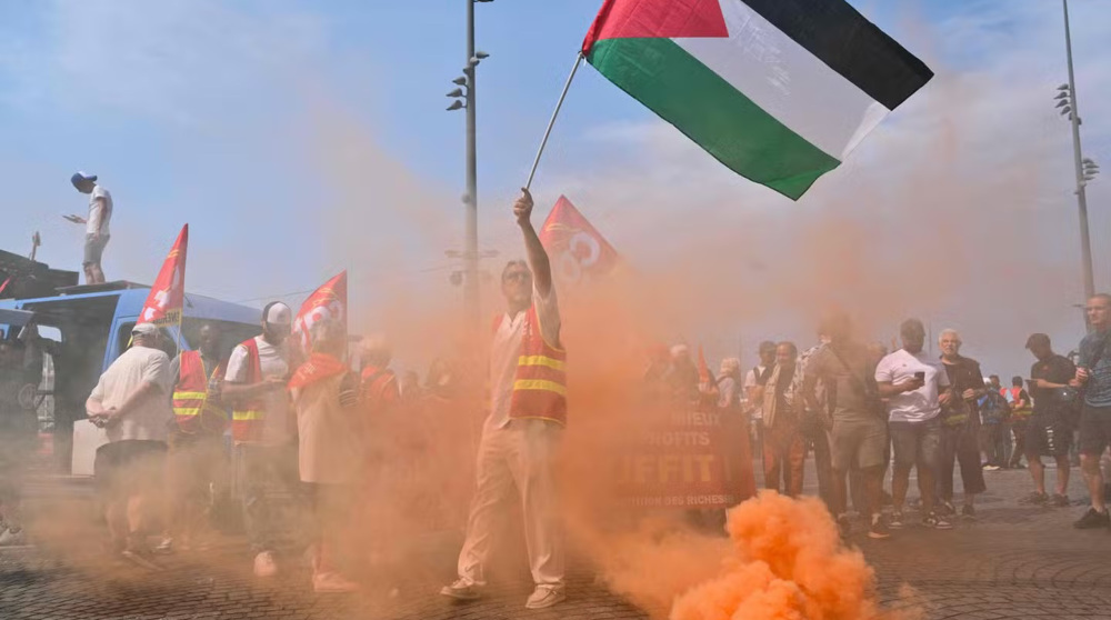French, Italian port workers block shipment of military material to Israel amid Gaza genocide