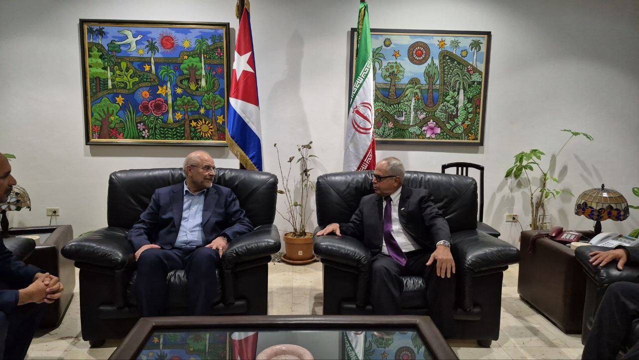 Iranian Parliament Speaker Arrives in Havana for Diplomatic Talks