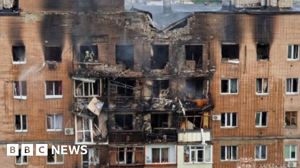 Russia launches biggest drone attack on Ukraine’s Kharkiv