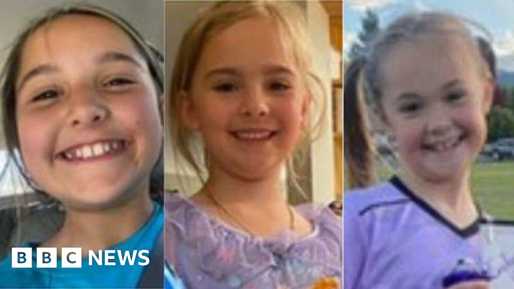 Police search for man accused of killing his 3 daughters