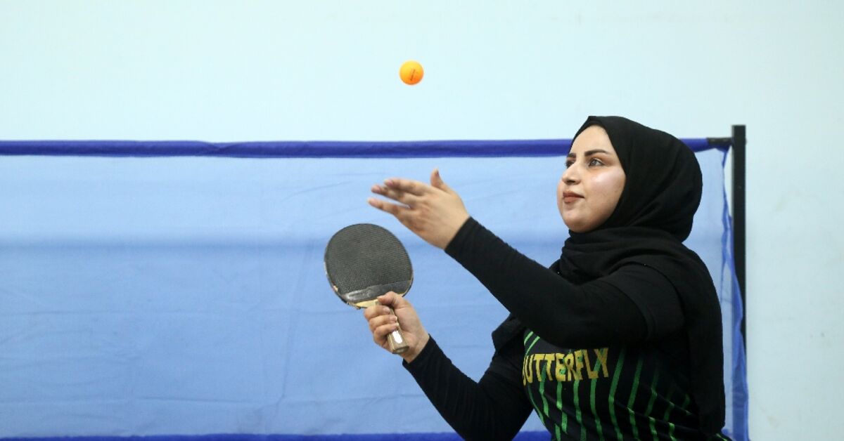 Iraqi women table tennis players chase Paralympic dreams