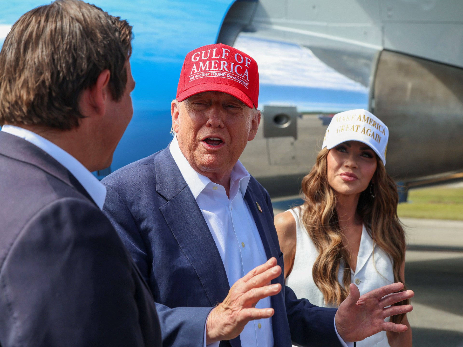 ‘Cops in the form of alligators’: Trump visits Florida’s Alligator Alcatraz | Donald Trump News