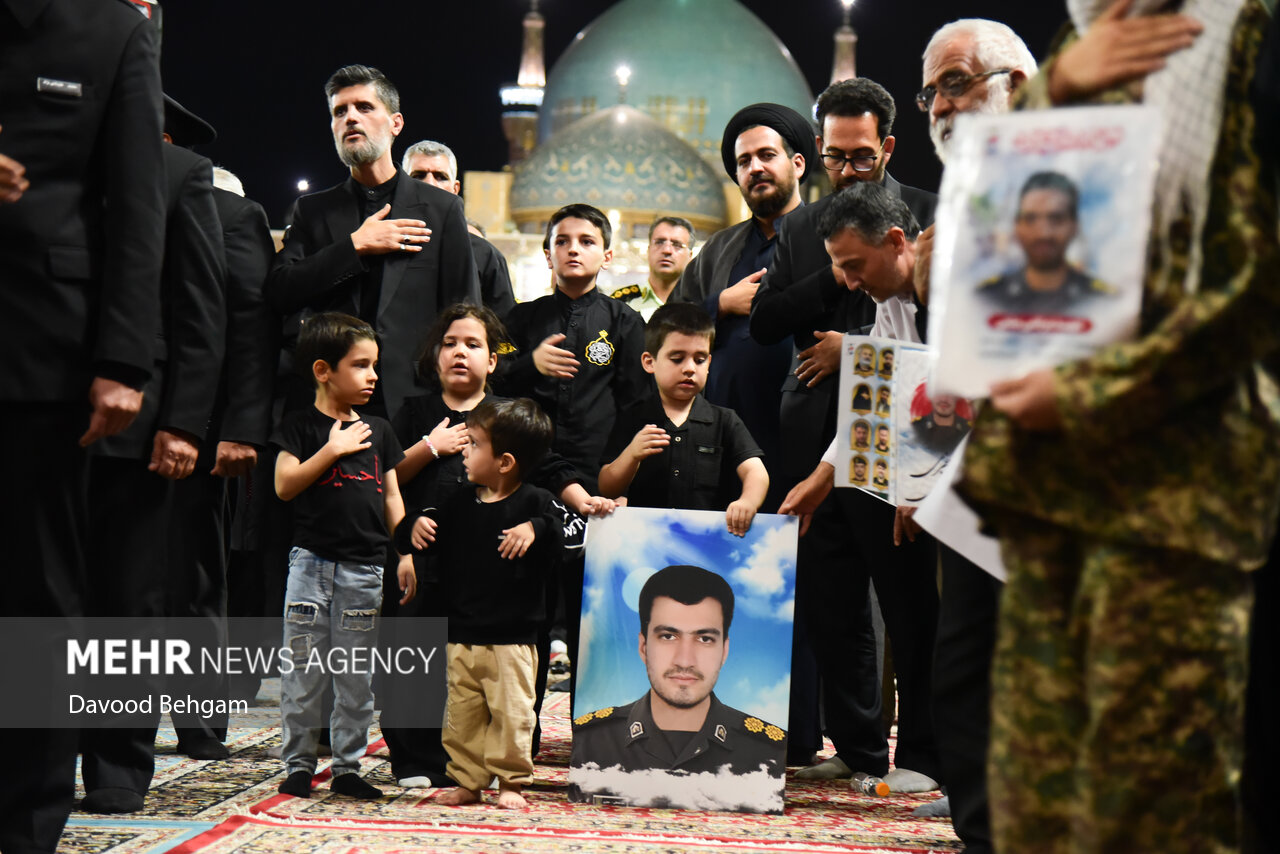 Mashhad hosts ceremony of commemorating Israel attack martyrs