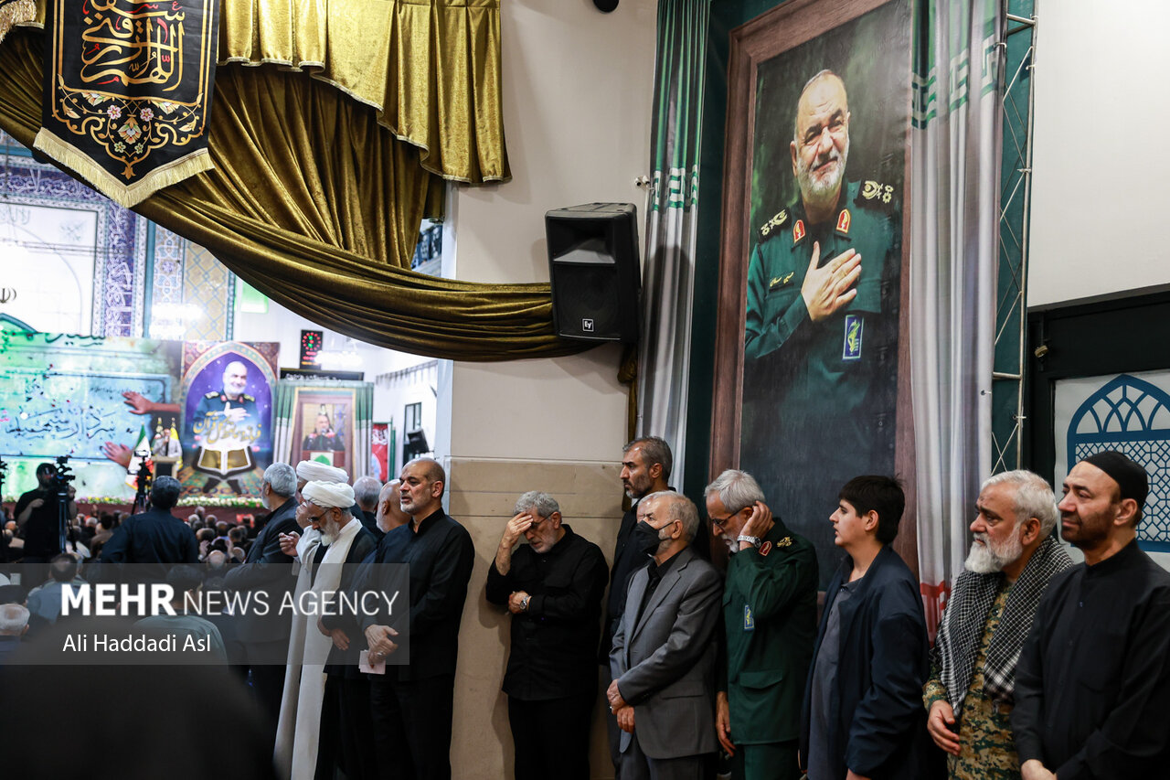 Mehr News Agency – Commemoration ceremony of Gen. Salami’s 40th day of martyrdom