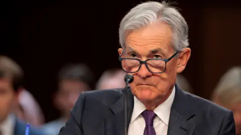 Getty Images Federal Reserve Chair Jerome Powell testifies before the Senate Banking Committee in the Hart Senate Office Building on Capitol Hill on February 11, 2025 in Washington, DC