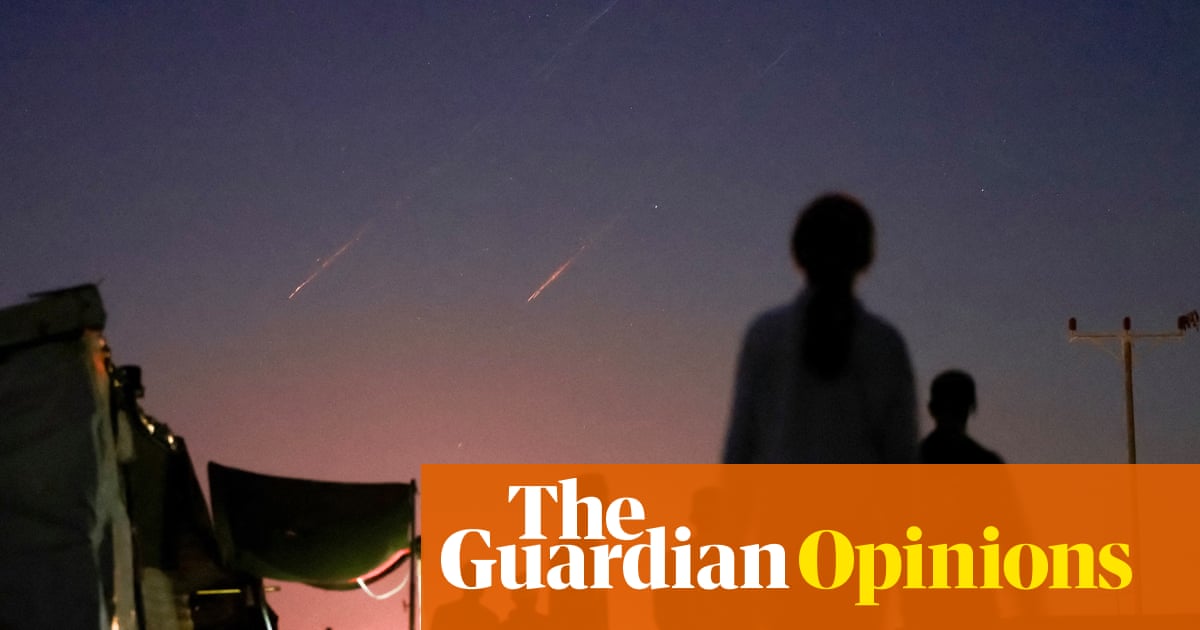 In Gaza we watched Iranian missiles go by, heading for Israel. That war is over – it seems ours will never end | Hassan Abo Qamar