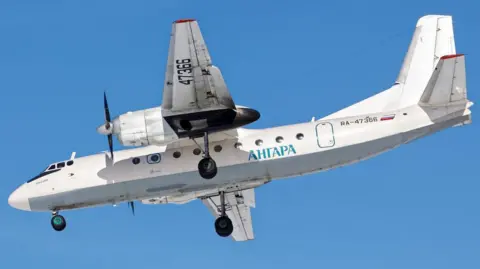 Rodion Kuznetsov An Angara airlines An-24 plane