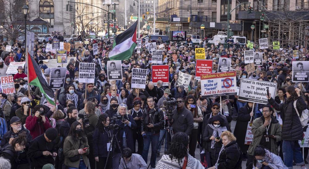 Professors in US file lawsuit over campus arrests related to suppression of pro-Palestinian views