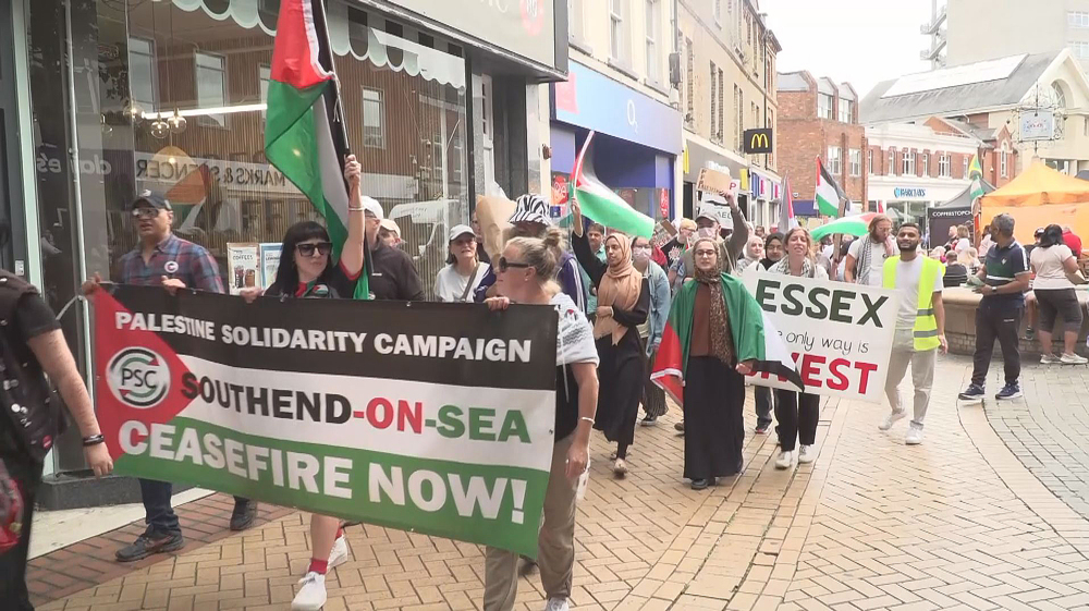 Hundreds march through Essex in solidarity with Palestine