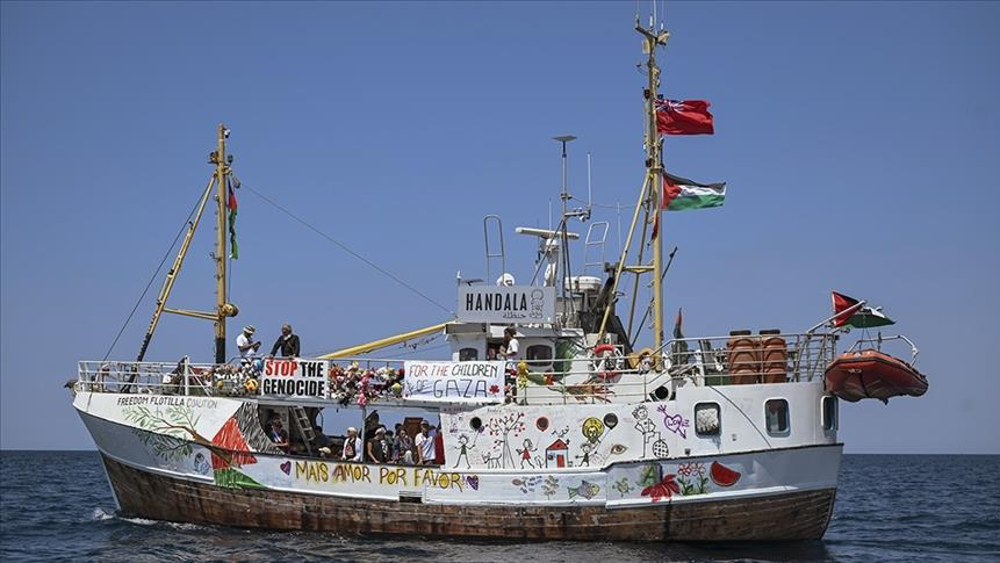 Gaza aid ship braces for Israels assault at sea as drones hover overhead