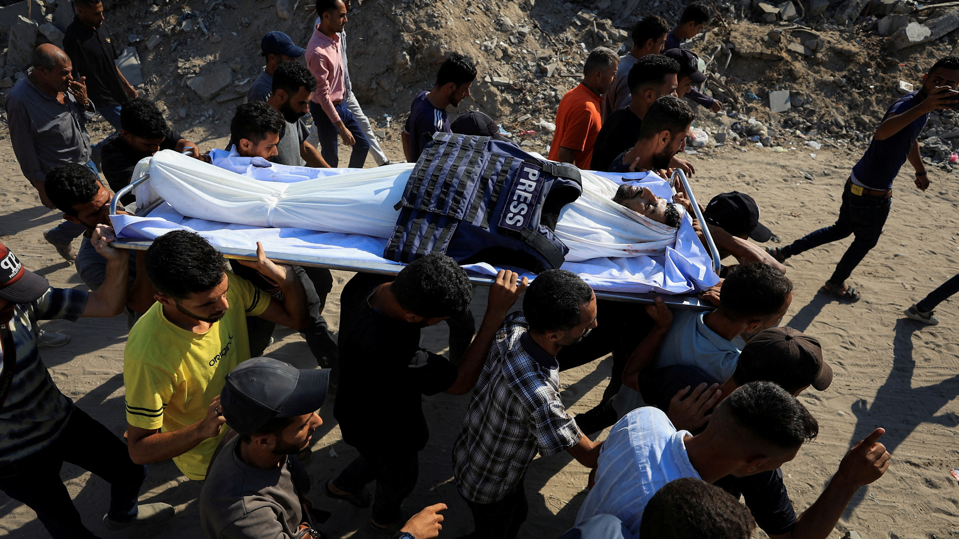 Palestinian journalist Adam Abu Harbid killed in Israeli strike | Newsfeed