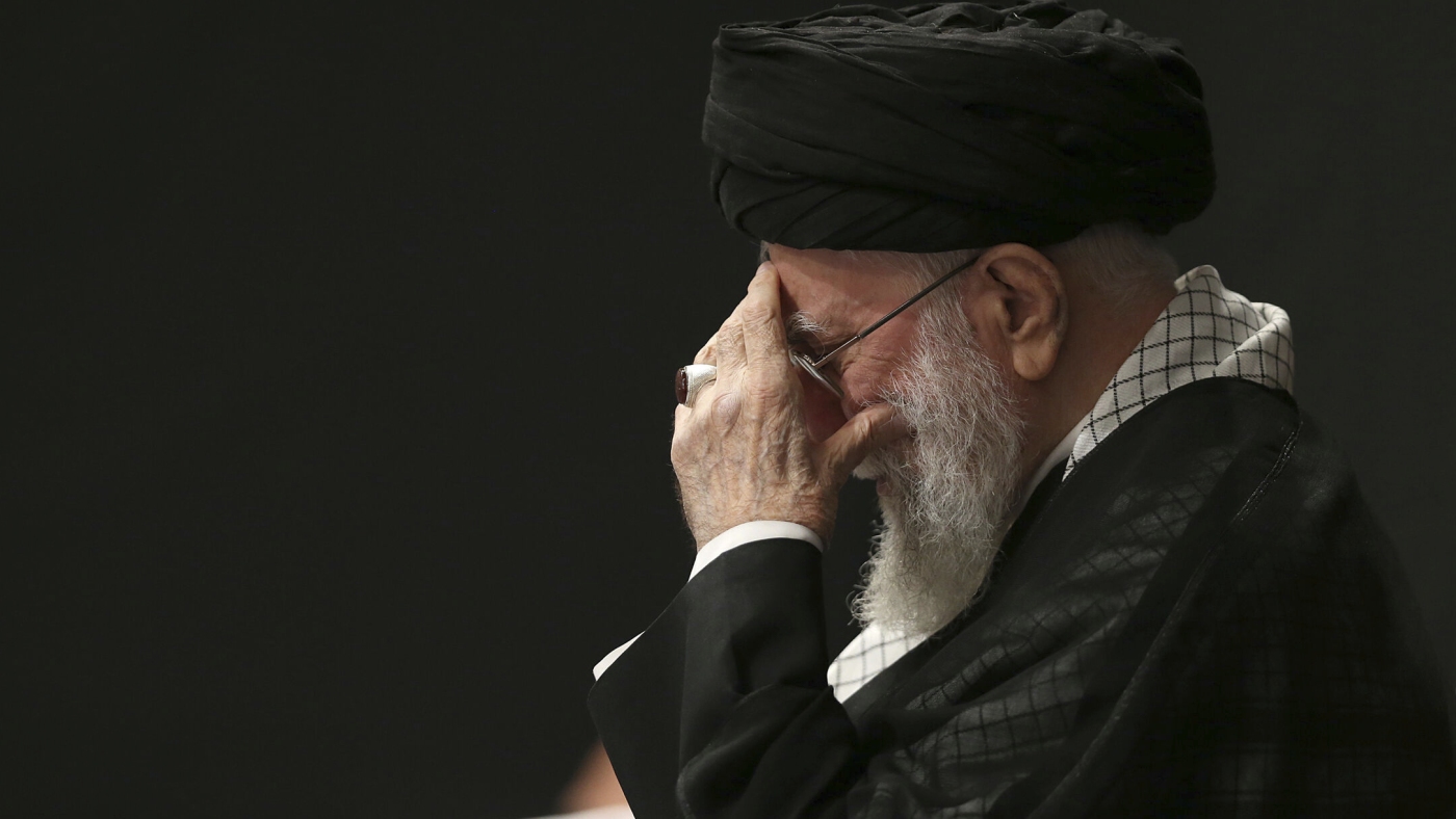 Iran’s supreme leader makes first public appearance since war : NPR