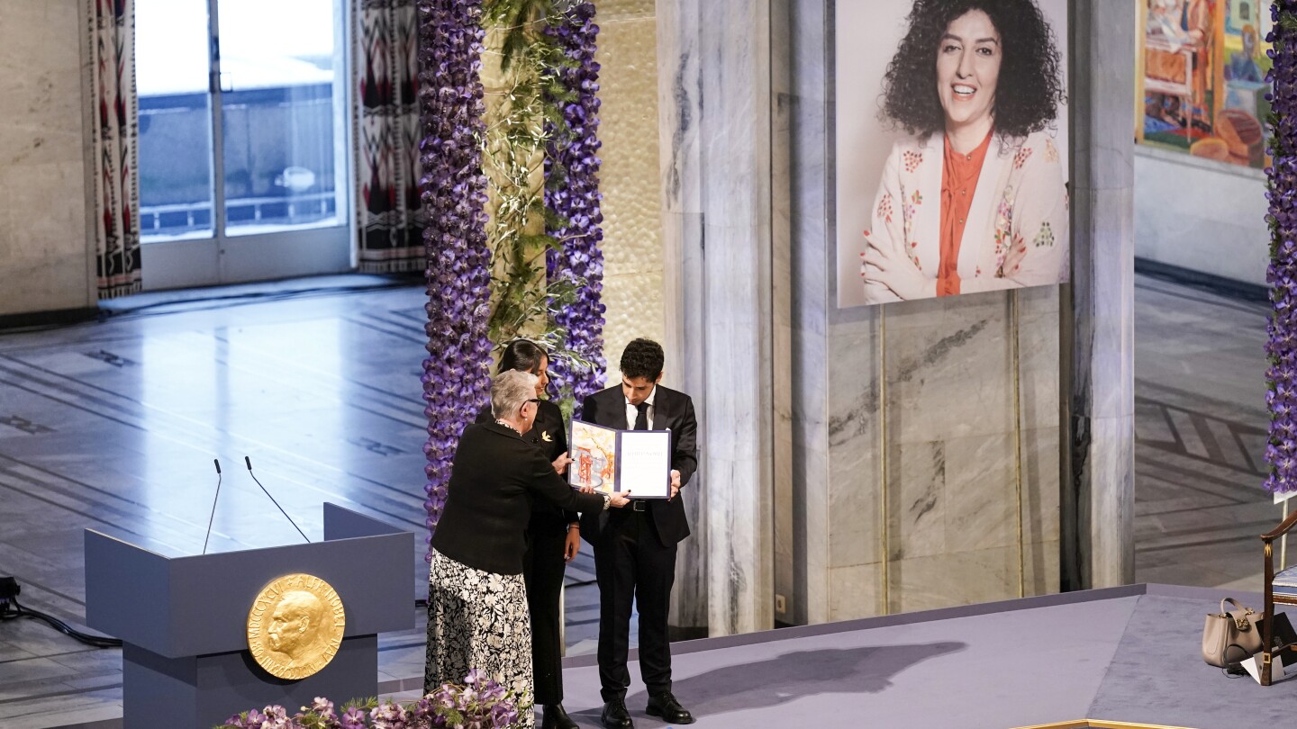 Nobel Peace Prize laureate Narges Mohammadi says Iran threatens her life