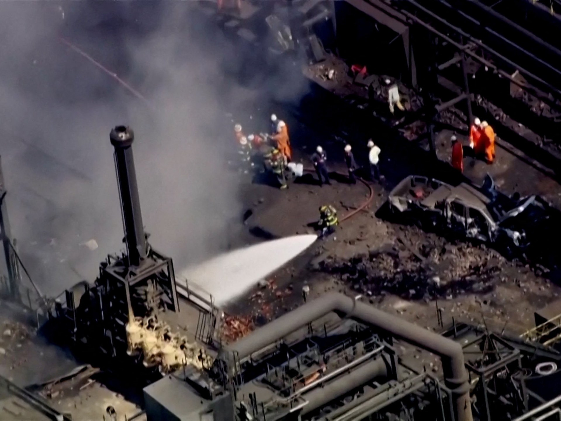 One dead, dozens injured in steel plant explosion in Pennsylvania | Environment News