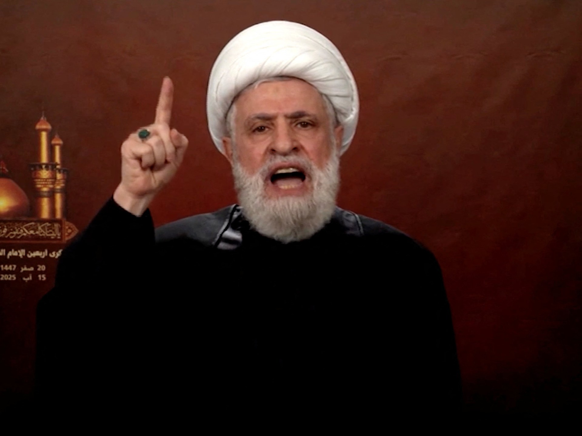 Hezbollah chief rejects disarmament, demands Israel comply with ceasefire | Hezbollah News