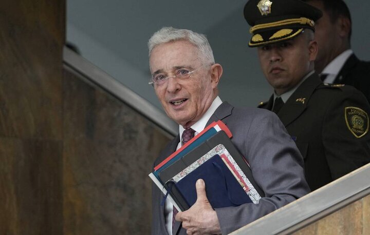 Ex-Colombian pres. Álvaro Uribe sentenced to 12 yrs in prison