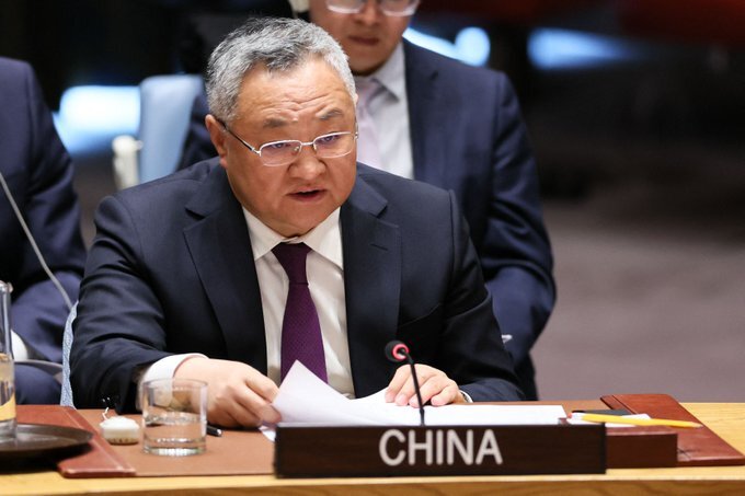China’s UN envoy: Gaza belongs to the Palestinian people