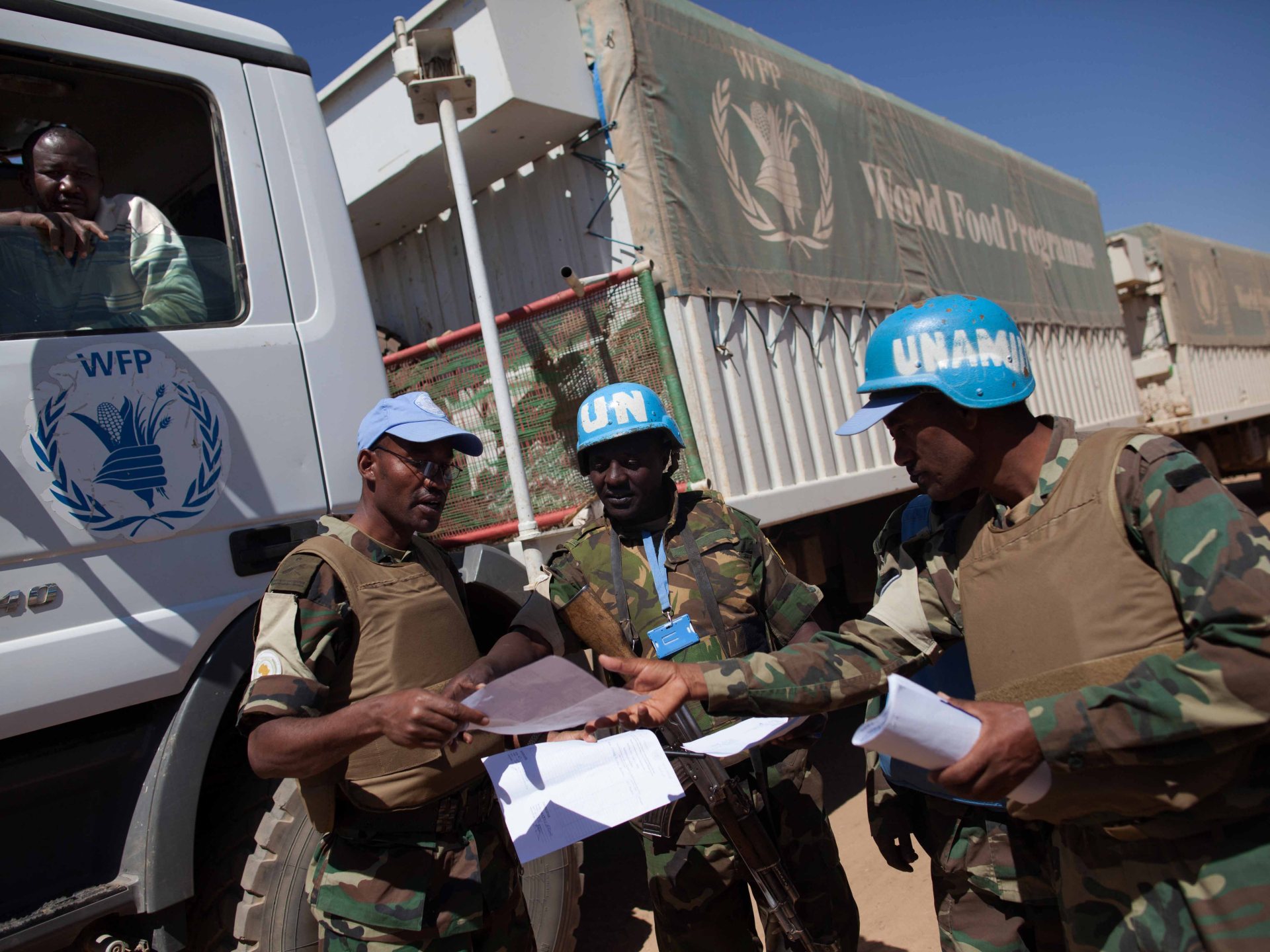Drone attack destroys UN aid convoy in Sudan’s famine-hit Darfur region | News